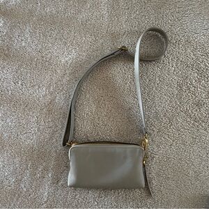 HOBO slim fern leather bag